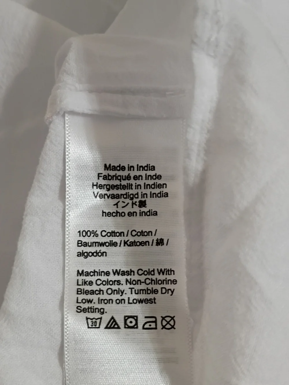J Crew White Cotton Coastal Vacation Mini Dress Cover Up Size XL NWT